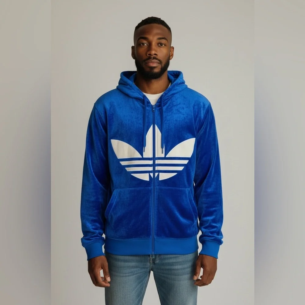 Adidas Kinitwear Hoodie Sweatshirt